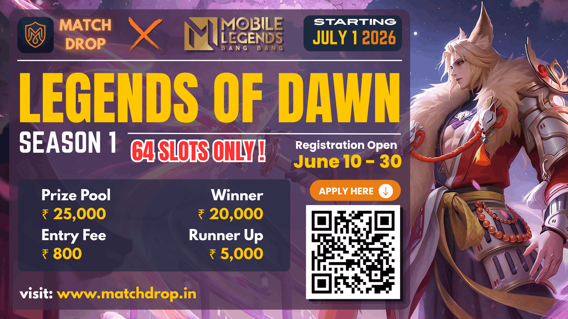 Legends of Dawn — Season 1